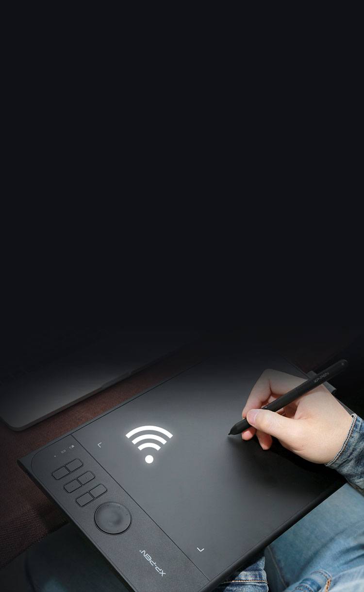 XP-Pen Star 06 drawing tablet Create wirelessly for laptop 