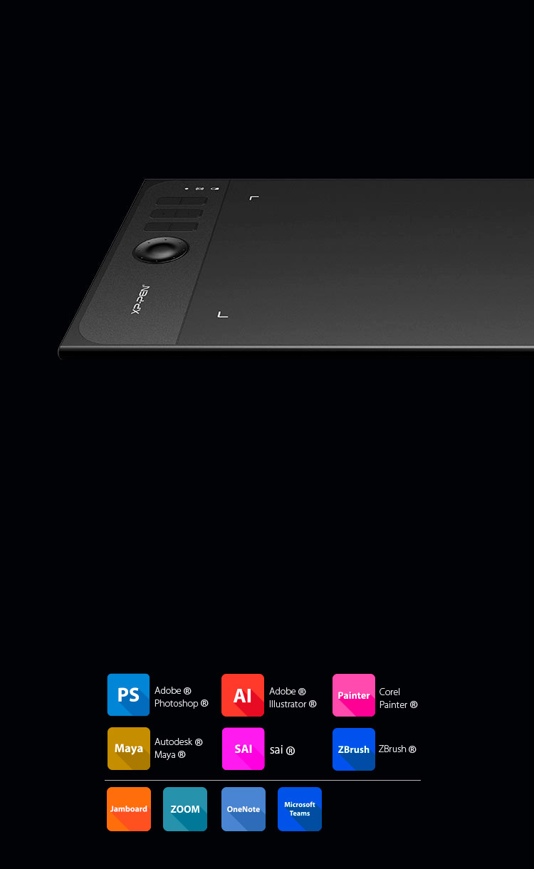  Star 06 Art tablet Compatible with Most Operating Systems and applications 