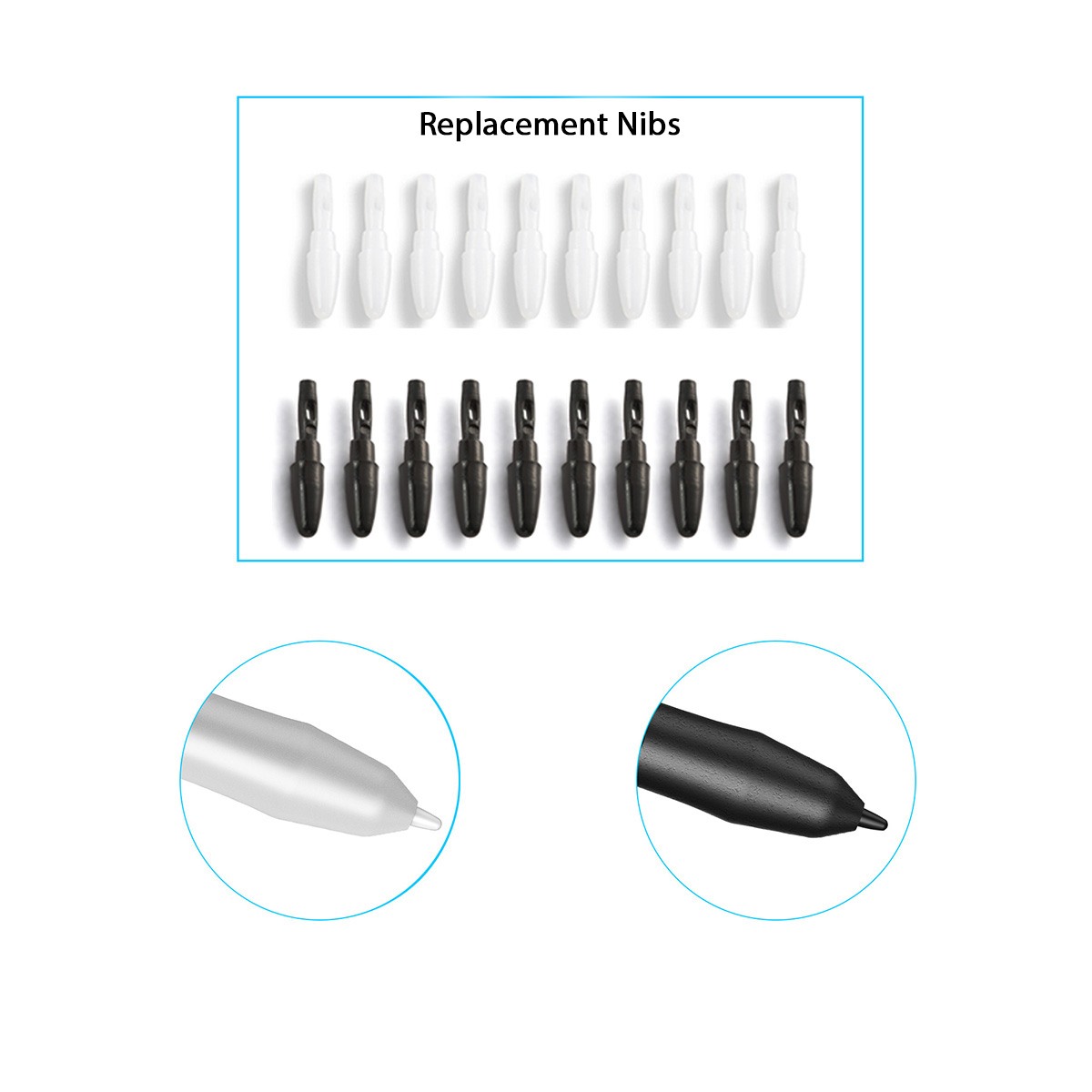 Replacement NibsPack of 100 XPPen Official Store